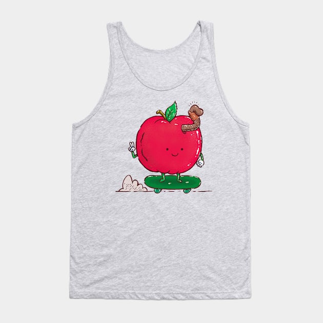 Apple Skater Tank Top by nickv47